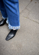 Fringe Flare Denim