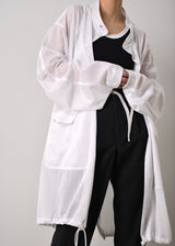 77circa Mesh Fishtail Coat