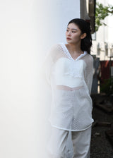 Antique Lace Sailor Top