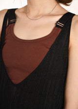 Cotton/Silk Ribbed Camisole