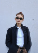 Circa Make Track Jacket Cutback Navy Blazer Jacket