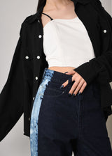 Patchwork Flap Shirt