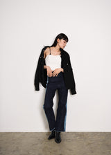 Akane Utsunomiya Bleached Line Denim Pants