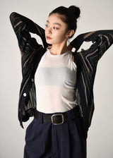 High Twist Jersey Distored Tank