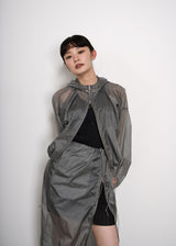 Little $uzie Skin Taffeta See-Through Balloon Parka