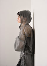 Little $uzie Skin Taffeta See-Through Balloon Parka