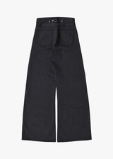 Denim Baggy Roll Pants