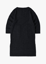 Wool Boucle Keyneck Dress