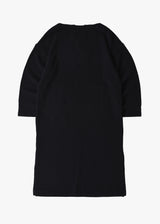 Wool Boucle Keyneck Dress