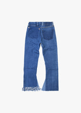 77 circa Fringe Flare Denim