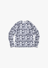 Fumie Tanaka Sheer Print Long-T