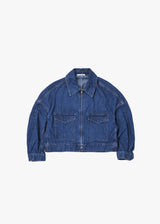 Currentage Denim Harrington Jacket