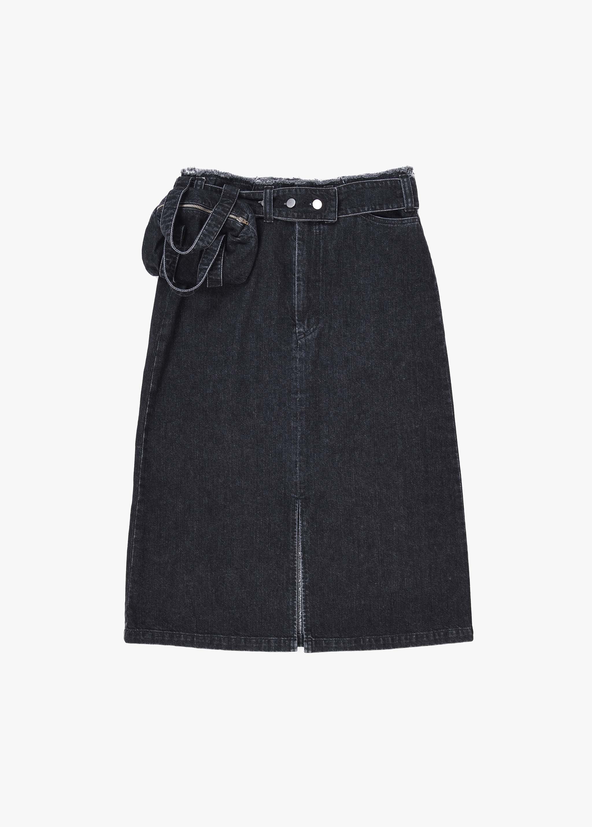 DREAMCATCHER WASHED DENIM SKIRT