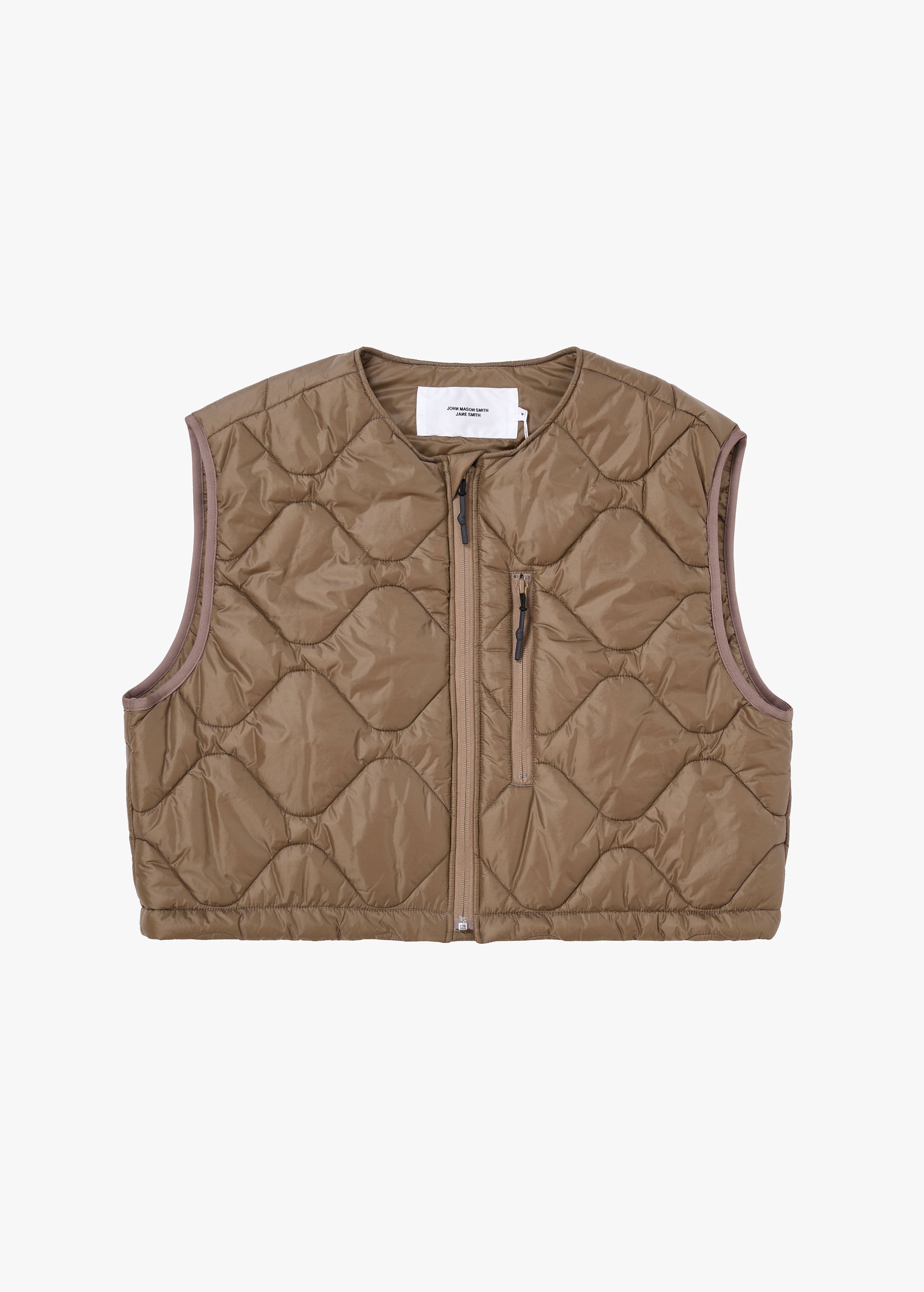 Army Quilt Vest – moonrisesapporo