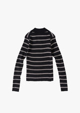 16G Rib Double Zip Cardigan