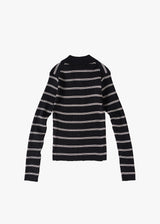 16G Rib Double Zip Cardigan
