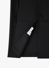 Wool Mix Apron Dress