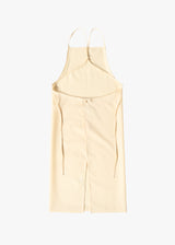 Wool Mix Apron Dress