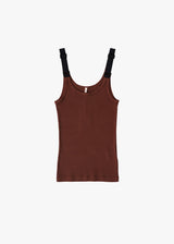 Cotton/Silk Ribbed Camisole