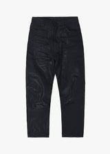 Jun Mikami Black Foil Denim