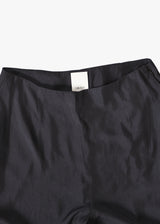 Vintage Finished Satin Straight Trousers