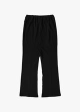 Eyelet Mesh Flare Pants