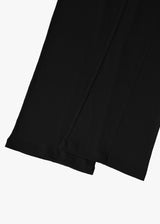 Eyelet Mesh Flare Pants