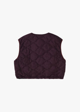 Jane Smith Recycle Nylon Micro Ripstop Quilt Short Vest