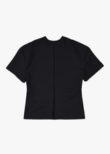 Little Suzie Wool Mix Back Open S/S Shirt