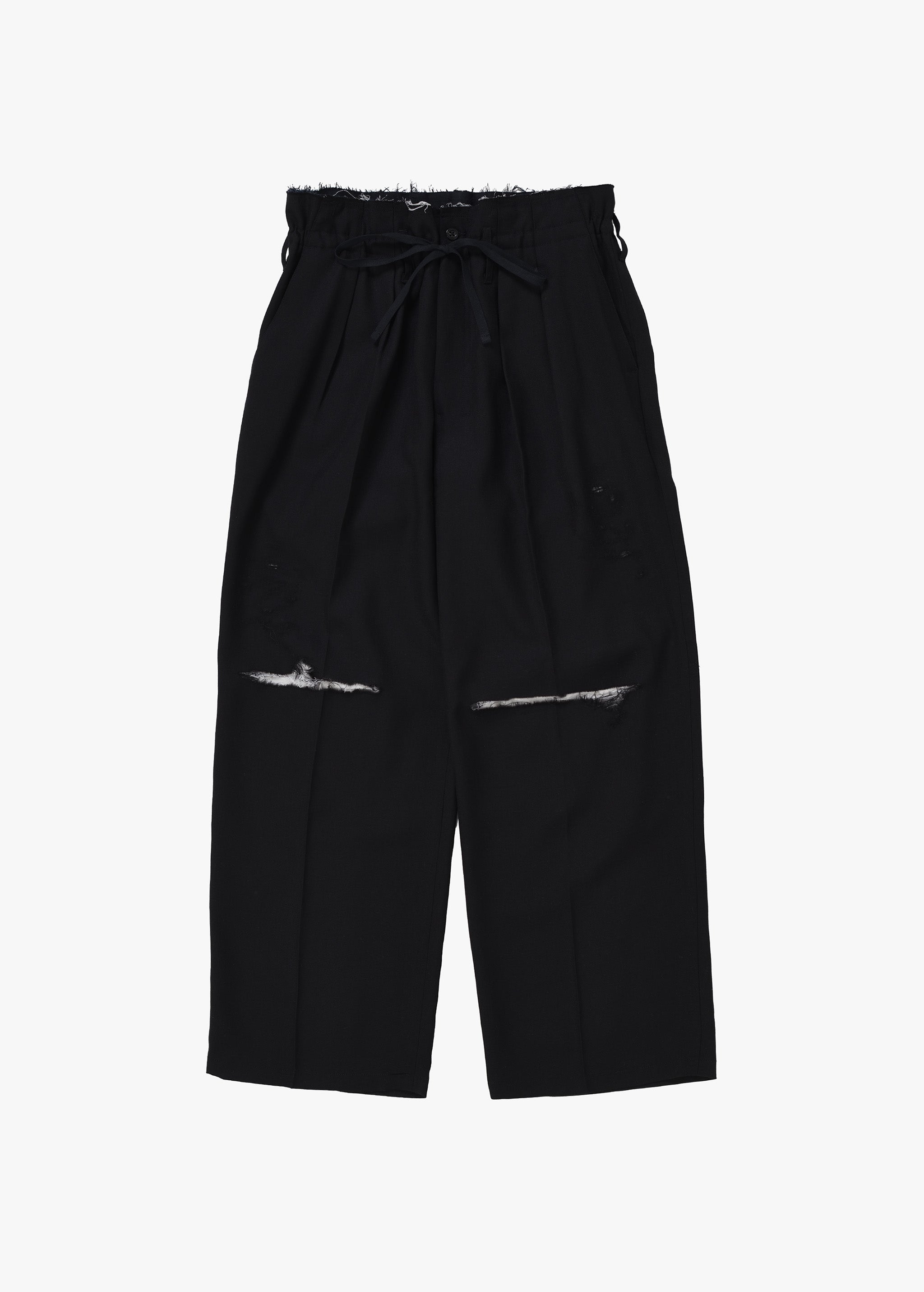 Damage Wool 2Tuck Slacks – moonrisesapporo