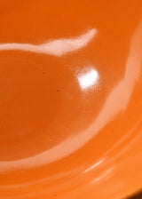 Pottery Orange Bowl