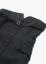 Ihnn Linen Tailored Vest