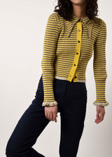 Border Knit Cardigan