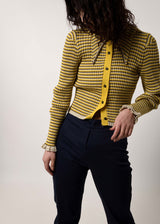 Border Knit Cardigan