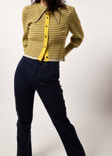 Border Knit Cardigan