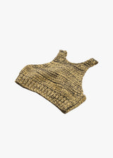 Jane Smith Knit Back Cross Top