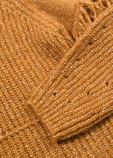 Earih Fringe V-neck Knit