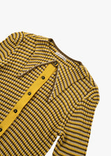 Akane Utsunomiya Border Knit Cardigan