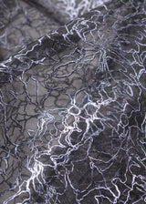 77 circa Print Organdy Blouson