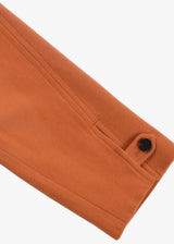 Ihnn Orange Wool Coat