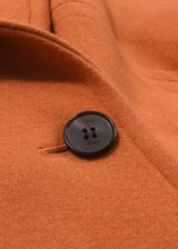 Ihnn Orange Wool Coat