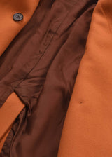 Ihnn Orange Wool Coat