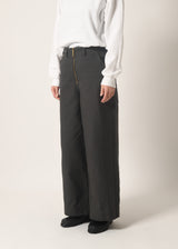 Cotton Wide Pants