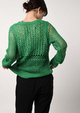 Crew Neck Pullover Knit