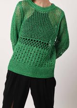 Crew Neck Pullover Knit