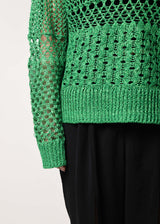 Crew Neck Pullover Knit