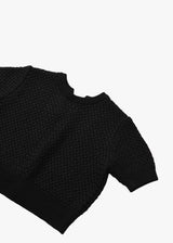 Currentage Back Ribbon Knit