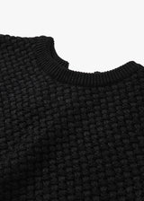 Currentage Back Ribbon Knit