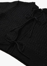 Currentage Back Ribbon Knit