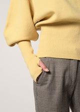 Balloon Sleeve Pullover